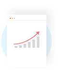 ícone cro analytics