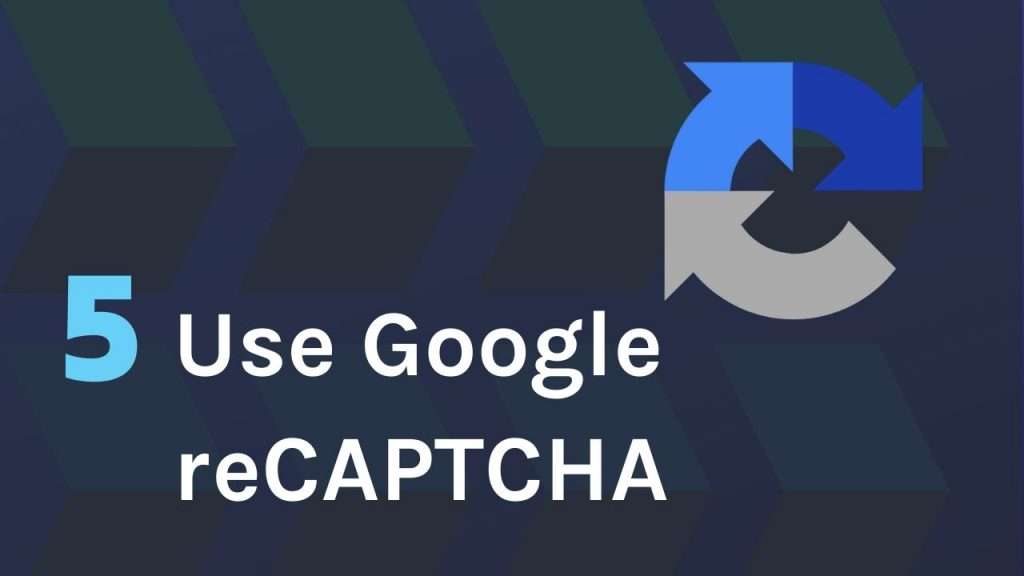 Use Google reCAPTCHA as a filter for form spam