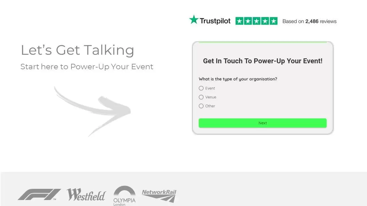 Optimise landing page Optimise landing page