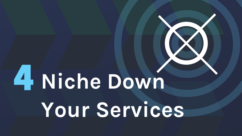 How to niche down your web design services