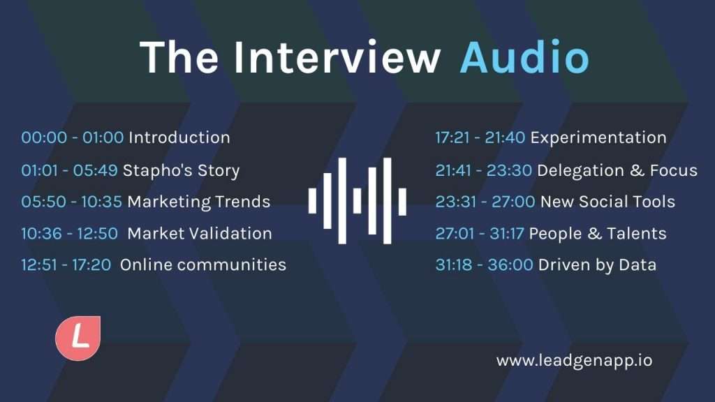 Interview Audio Timestamps