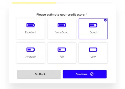Agency multi step lead form
