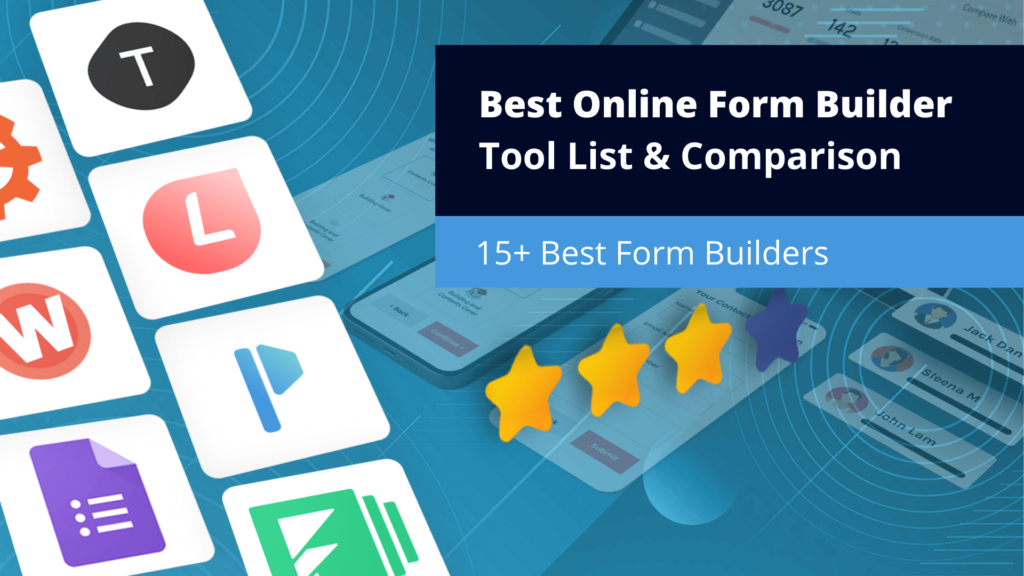 16 Best Online Form Builders For 2024 in Comparison