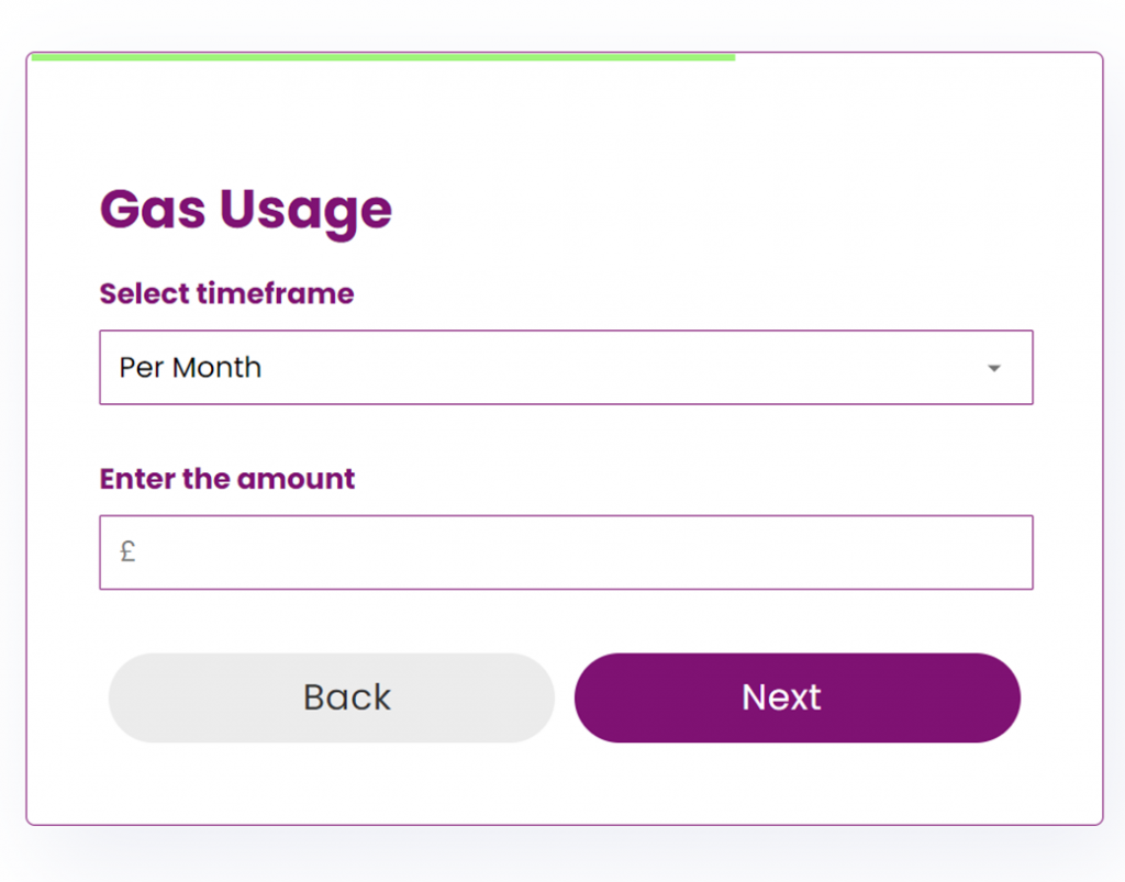 Gas Quote Request