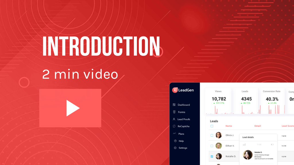 Watch introduction video to LeadGen App