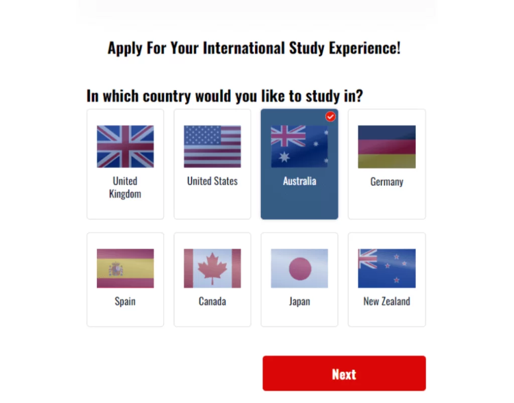 Study Application Form