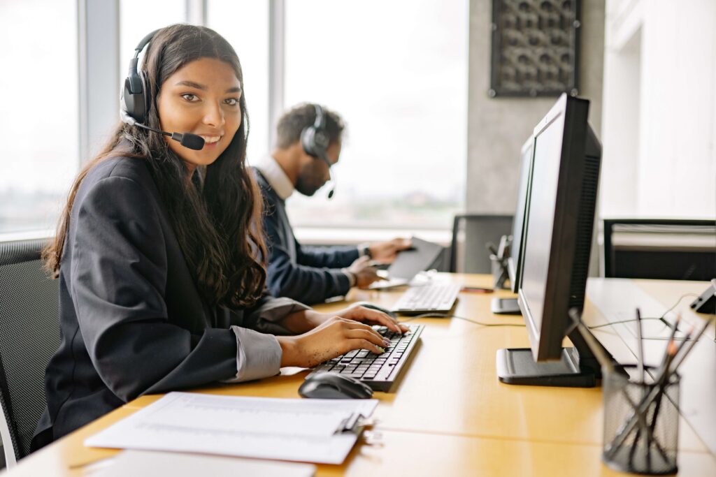 Customer support representative team
