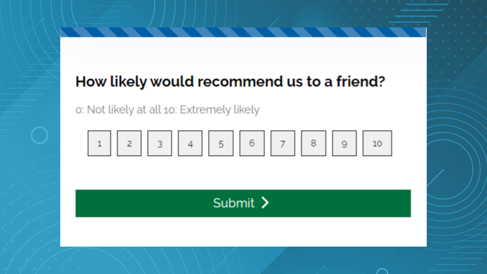 LeadGen  feedback form