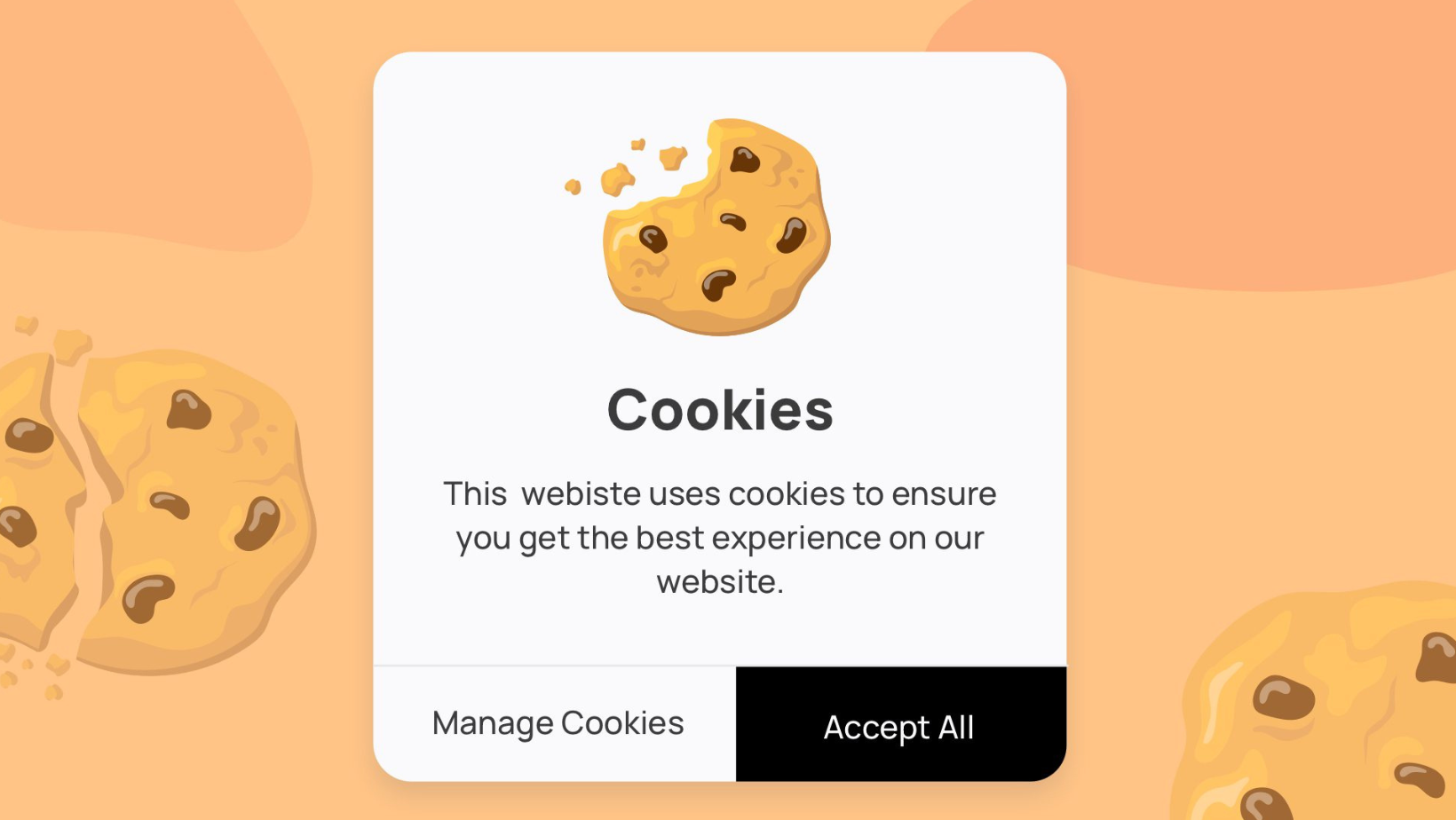 Banner de consentimiento de cookies del sitio web