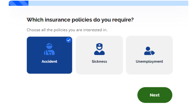 Insurance form