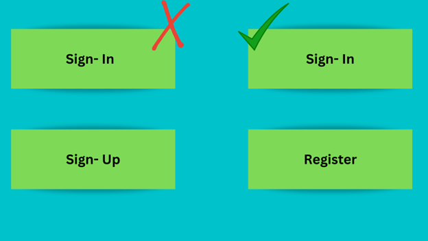 Anmelden und registrieren