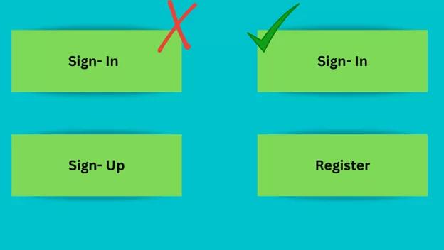Sign In and Sign Up