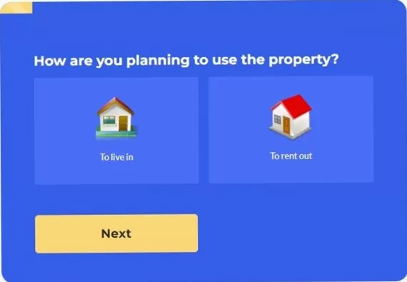 Real estate form