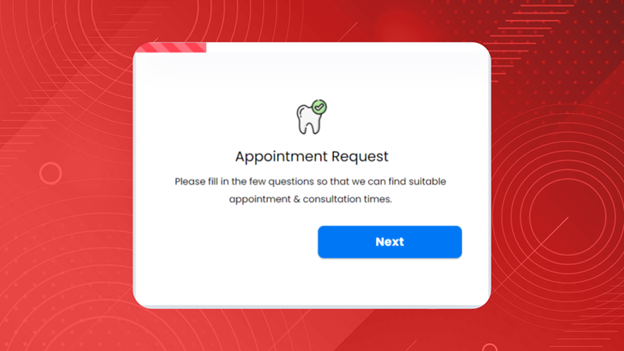 Appointment request form template