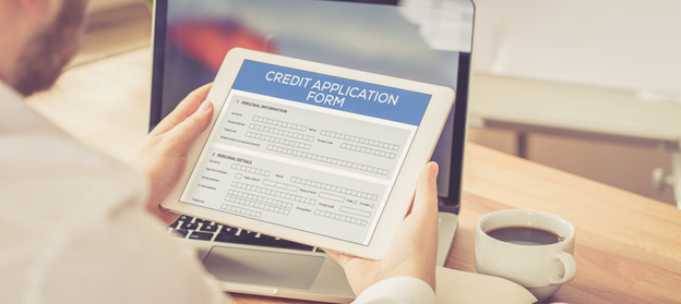 Formulário de pedido de crédito