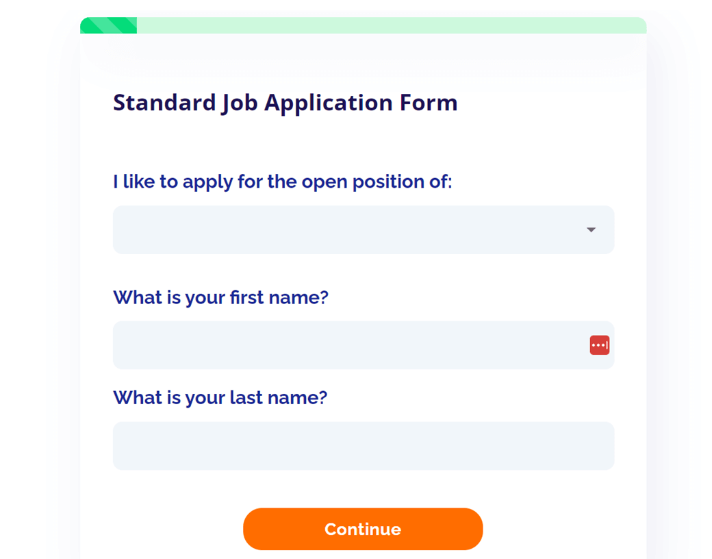 JOB VACANCY FORM