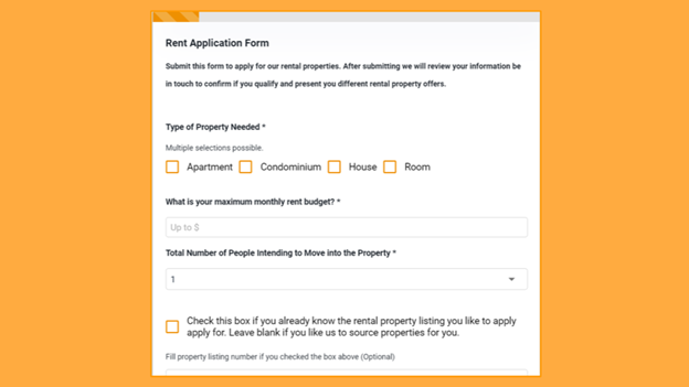 Data collection forms