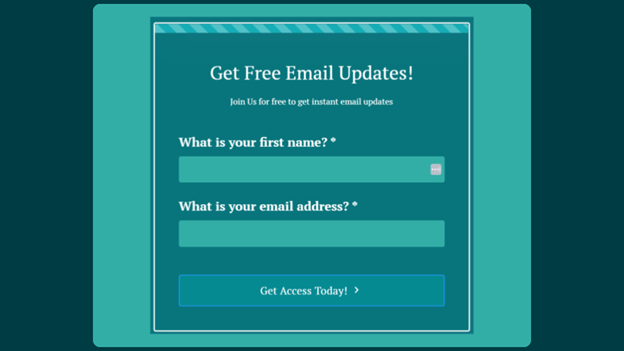 Free email updates 
