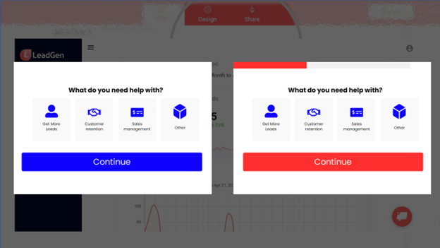 Lead qualification form 