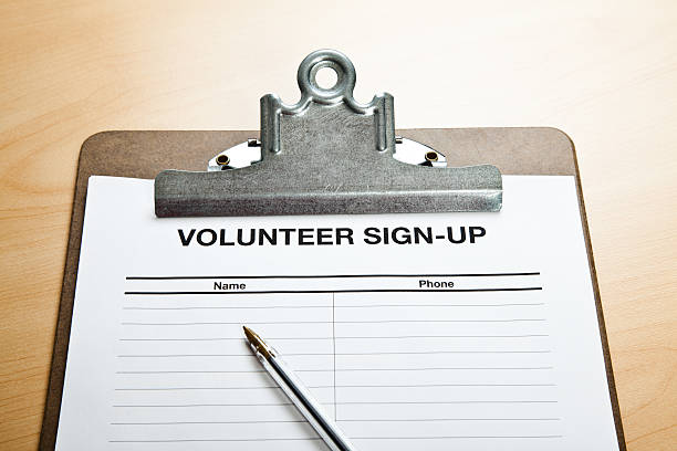 Volunteer sign up