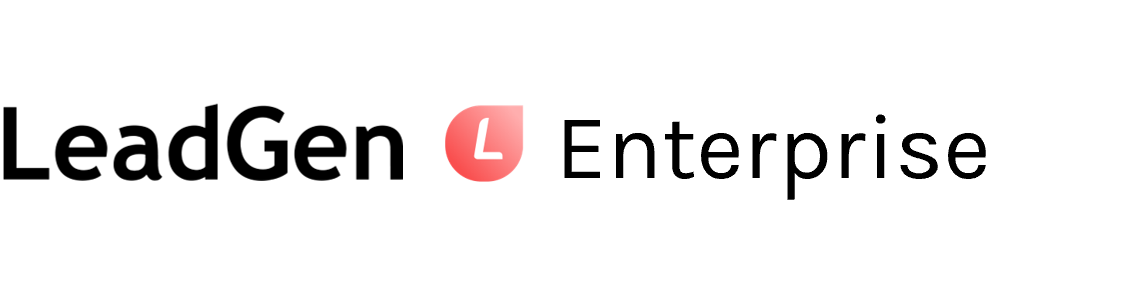 Logotipo de LeadGen App Enterprise