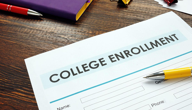 College enrollment form