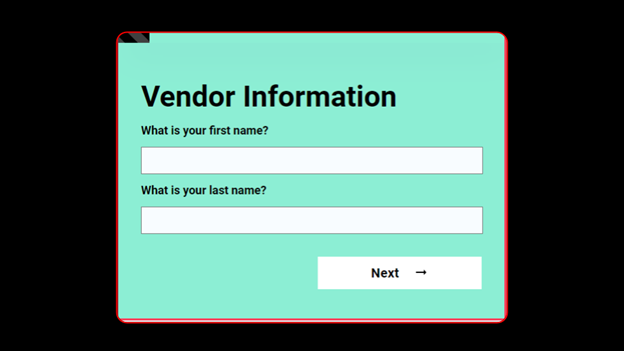 Vendor information