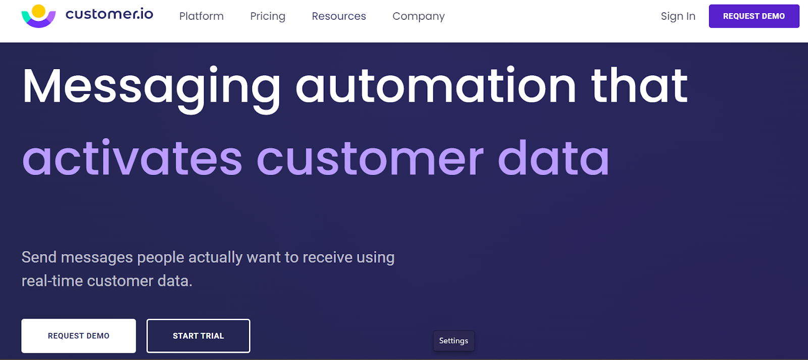 Customer.io-Tool