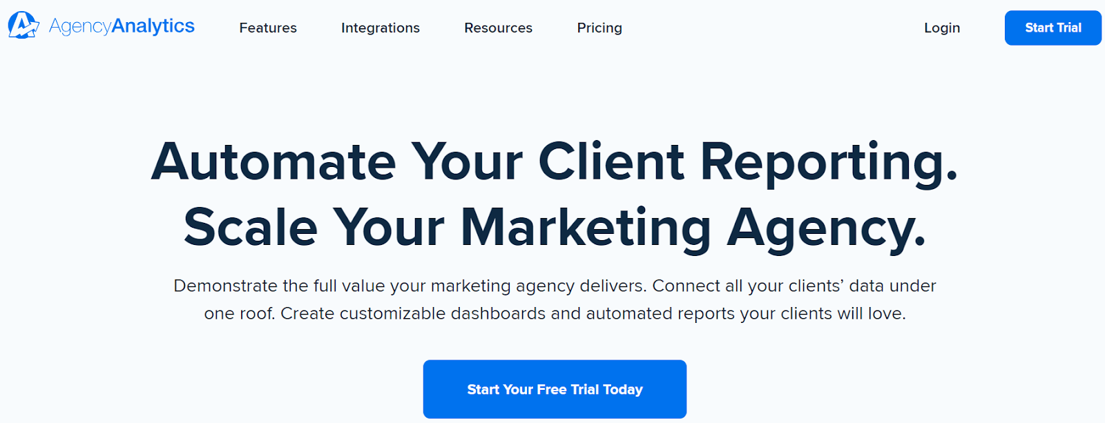 Agency analytics tool