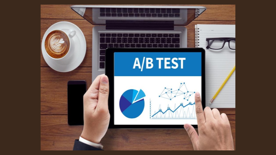 A/B test data