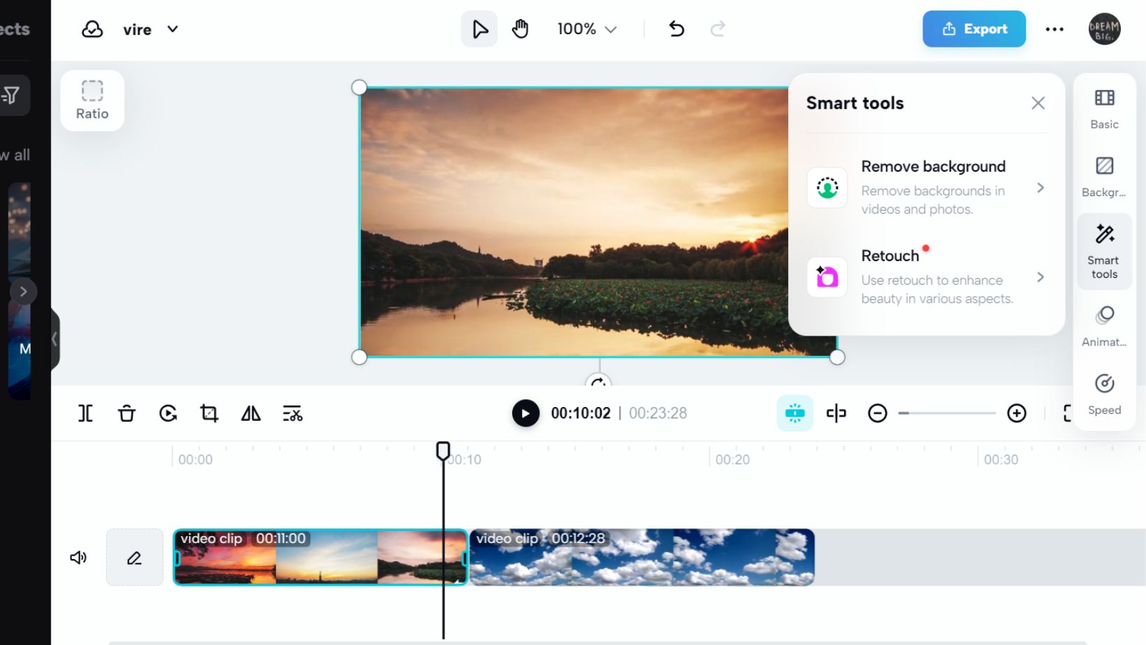 CapCut  All-in-one video editor & graphic design tool driven by AI