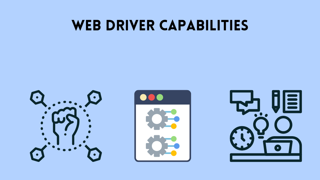 web driver capabilities