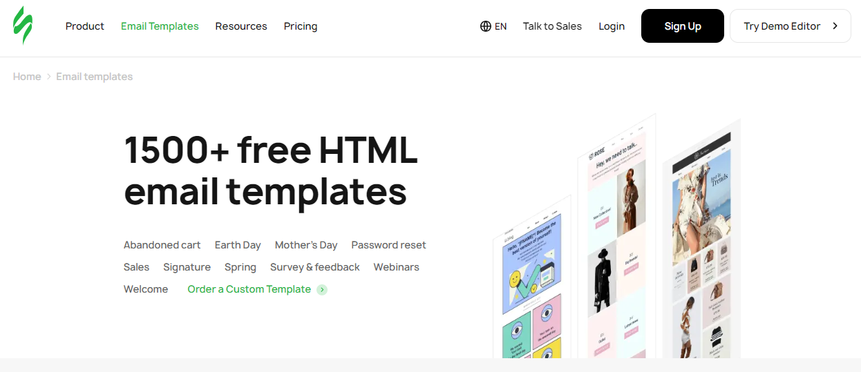 Stripo is a drag-n-drop HTML Email template builder