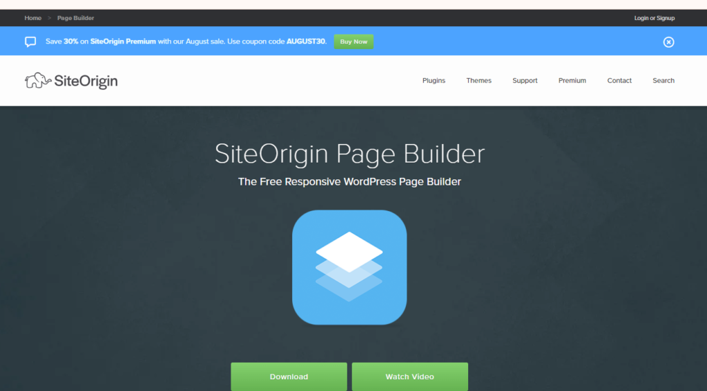 SiteOrigin Page Builder