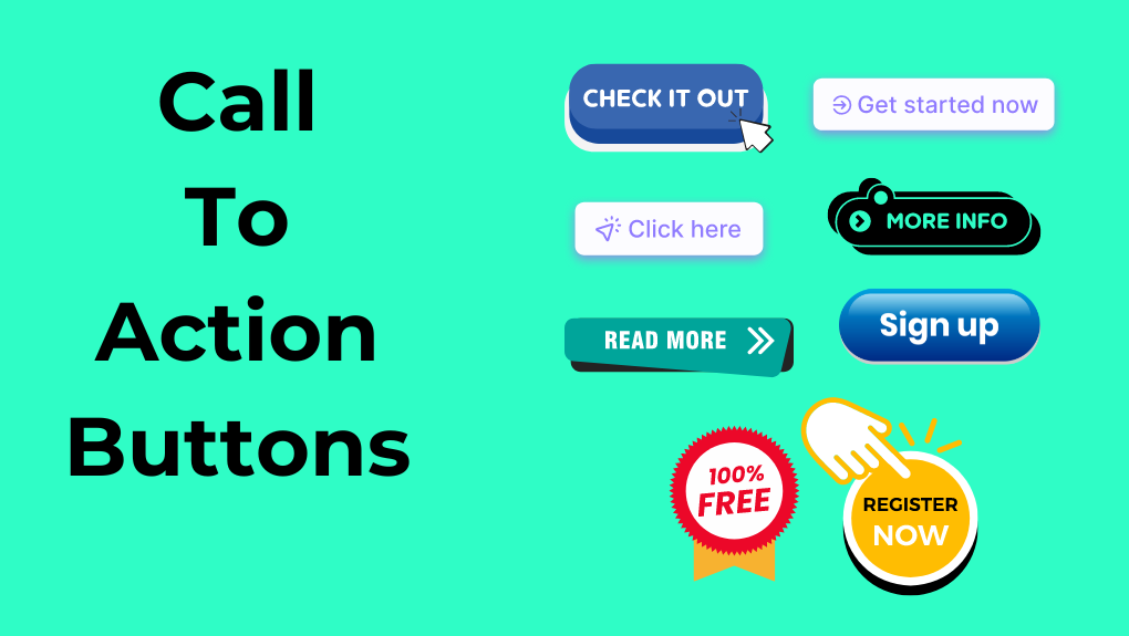 call to action buttons