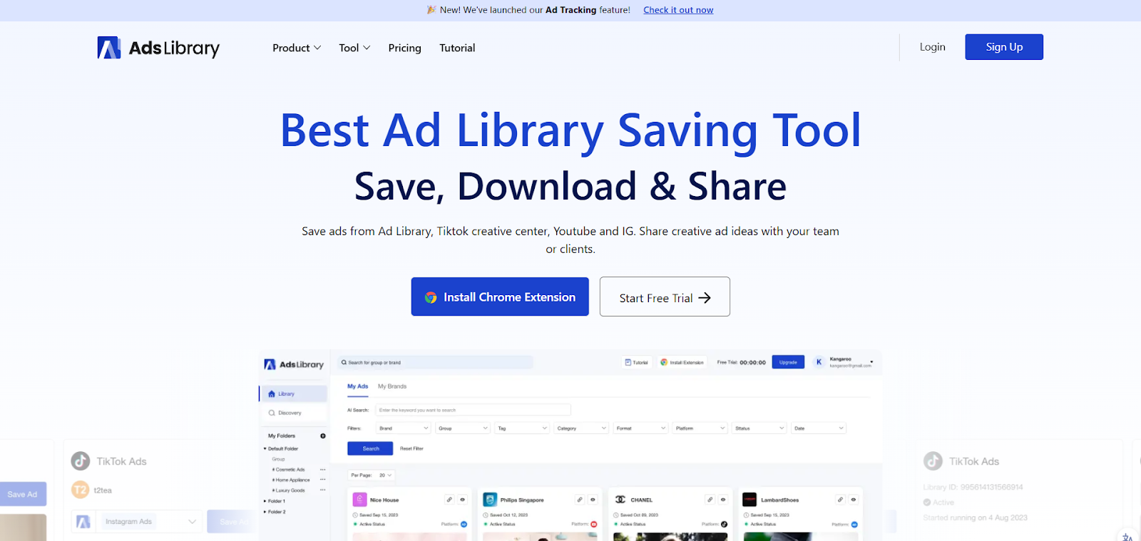 Adslibrary.ai, a dropship research tool