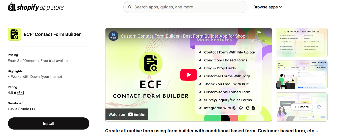 ECF CONTACT FORM