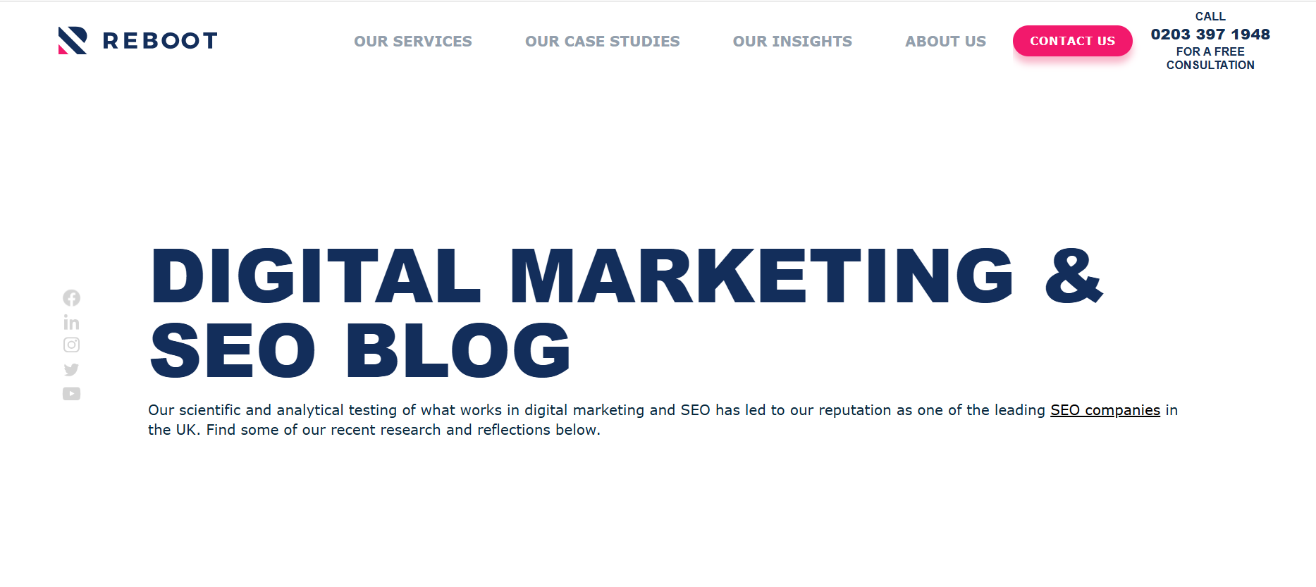 Reboot Online Blog