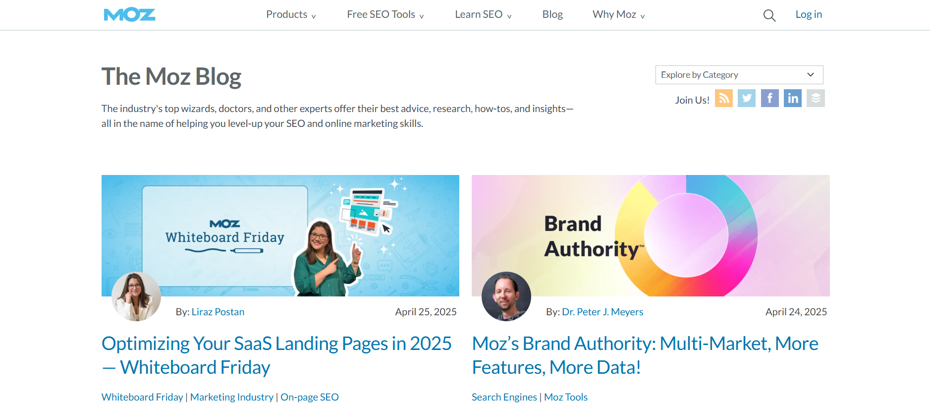 moz blog