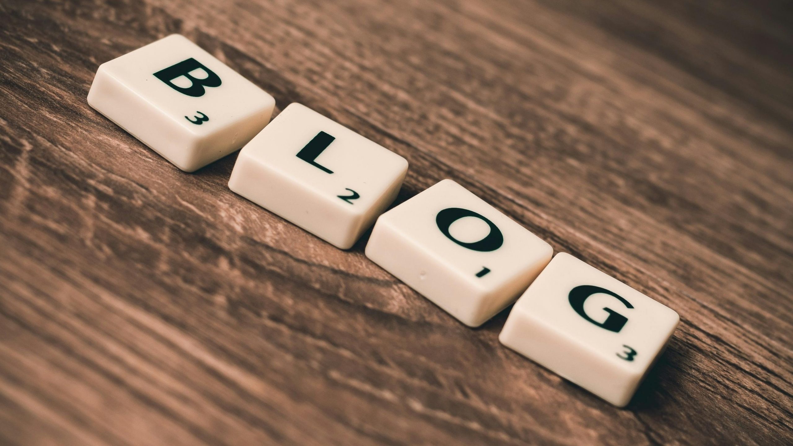 Blog alphabet blocks