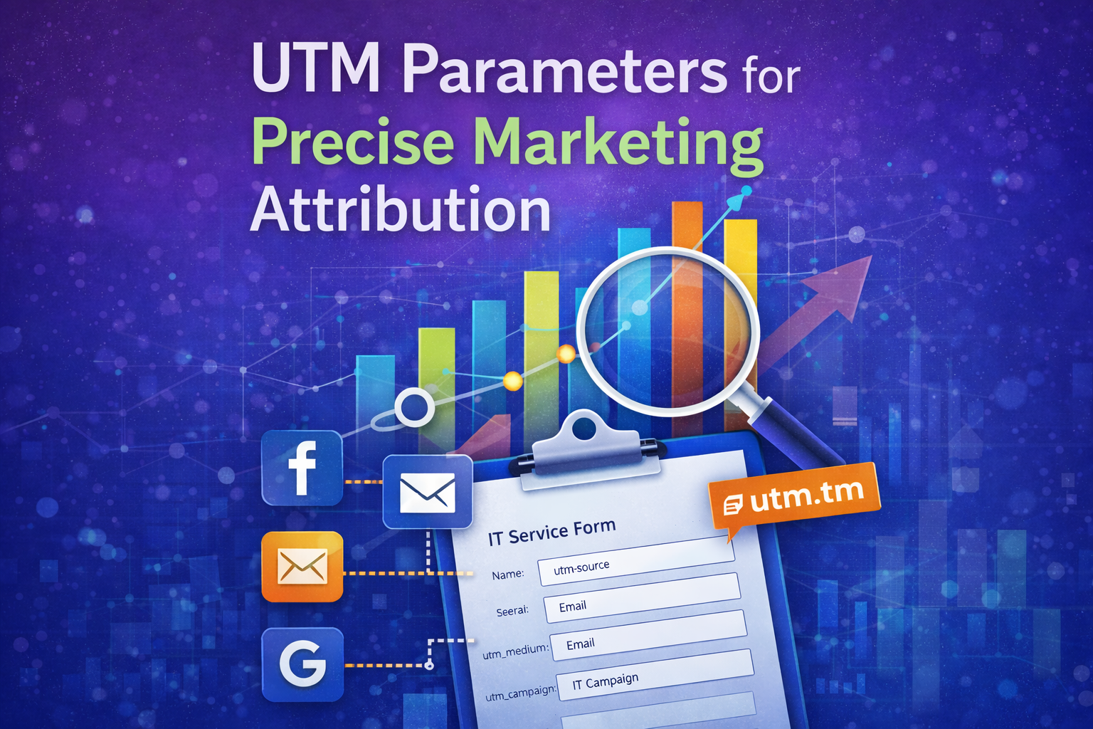 UTM parameters in marketing attribution