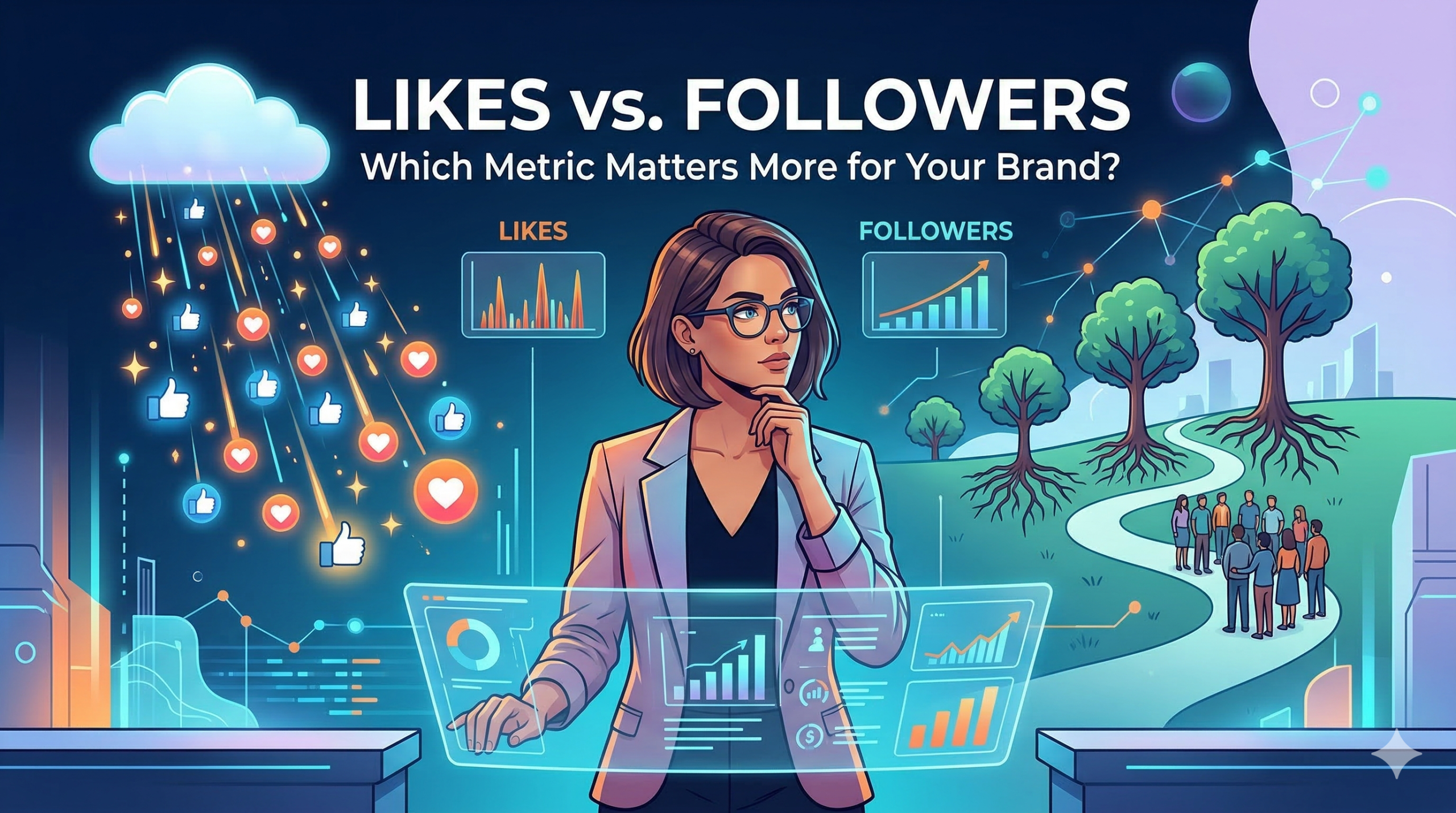 Instagram Likes vs. Followers