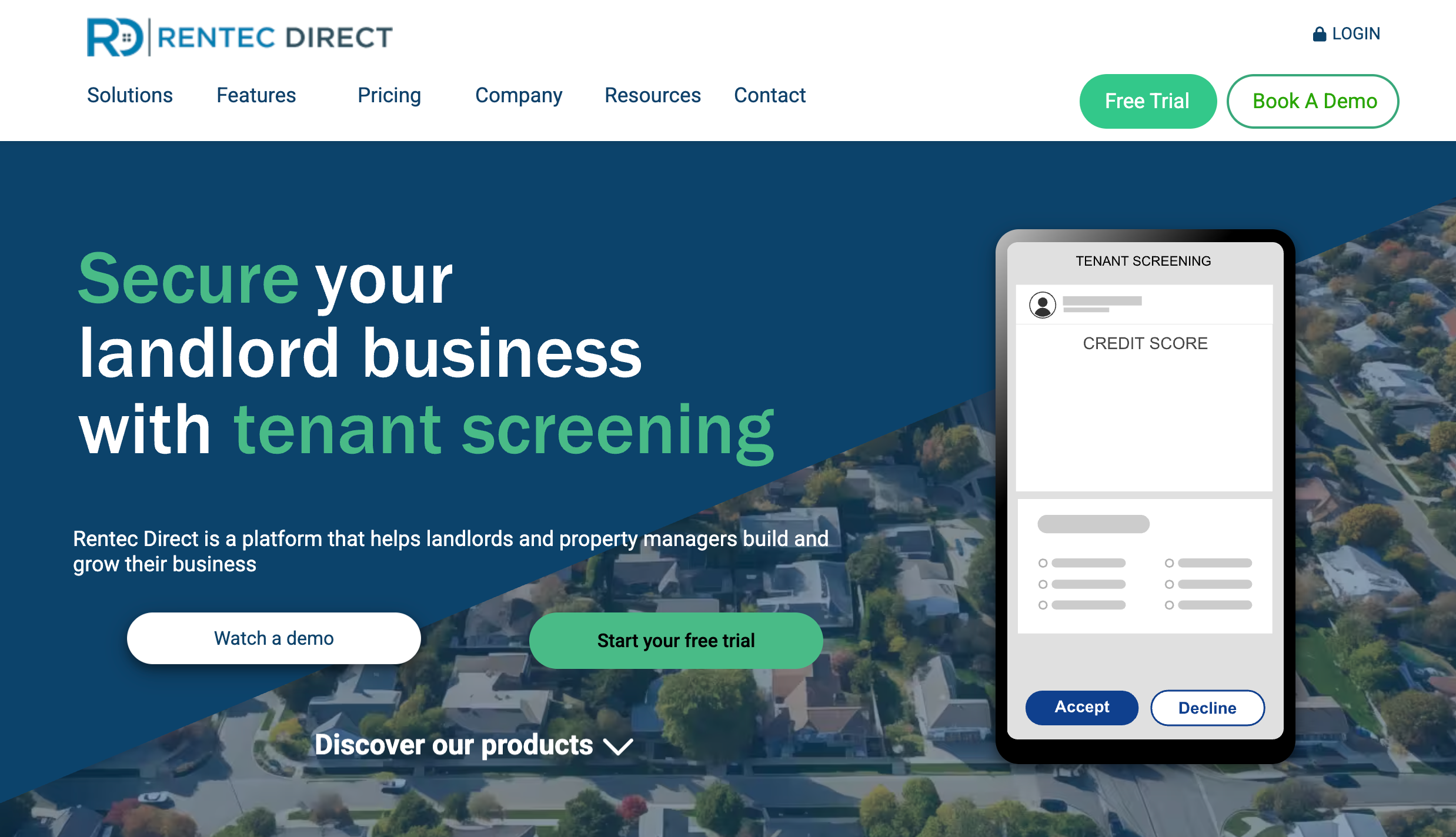 Rentec Direct for rent payments