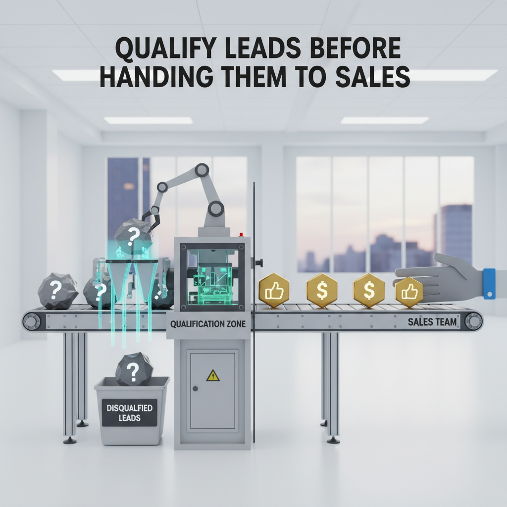Qualify Leads Before Handing Them to Scales