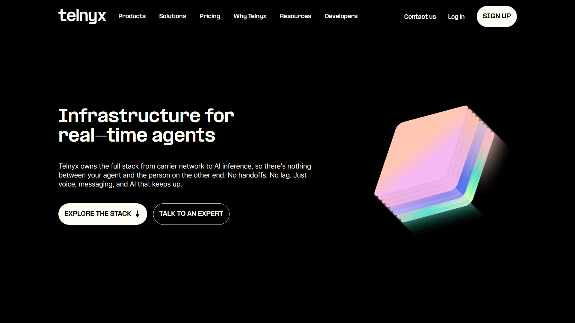 Telnyx Homepage