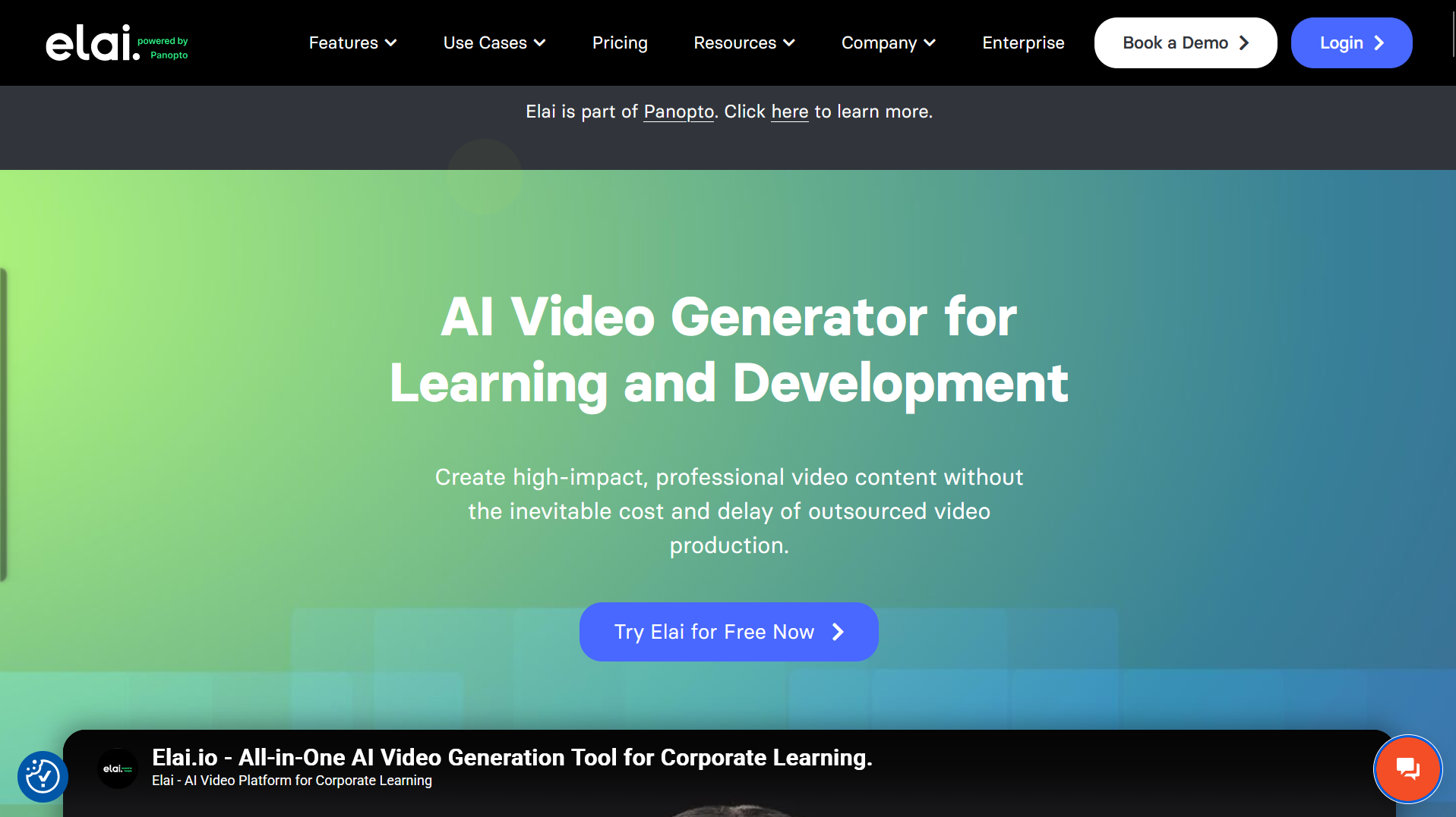 Elai Homepage